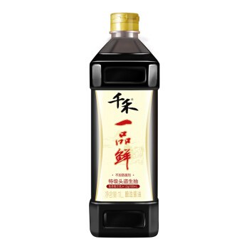 千禾 一品鲜 特级头道生抽酱油 1L