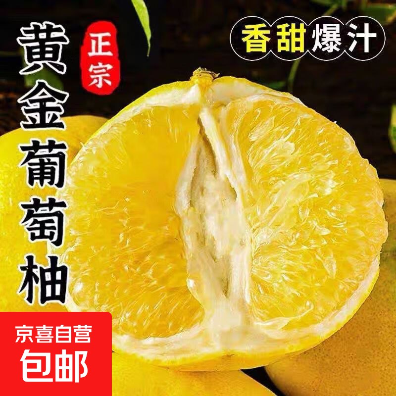 京喜 柚子 单果200g+ 1粒装，拼团【0.9】