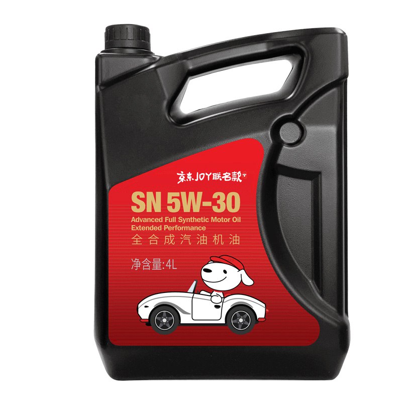 Jbaoy 京保养 统一5W-30 全合成机油 SN级 4L 49.5元（1件5折）