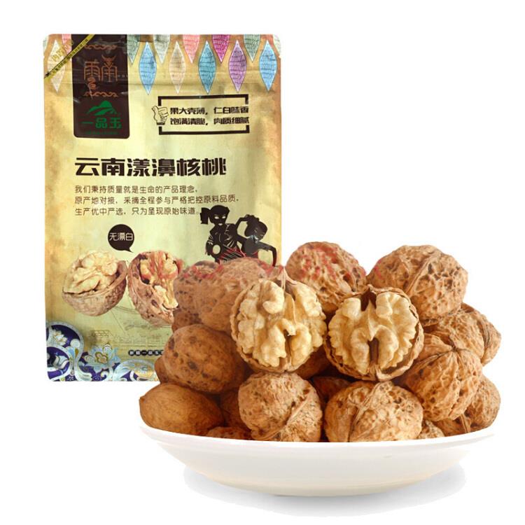 一品玉坚果炒货休闲零食云南漾濞核桃400g/袋