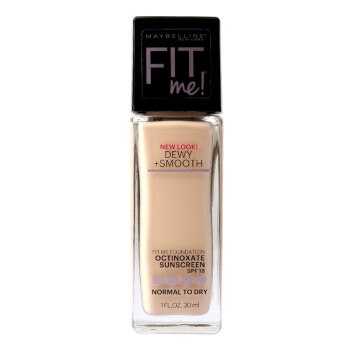 京东国际   美宝莲 fit me遮瑕清爽秋冬保湿粉底液30ml