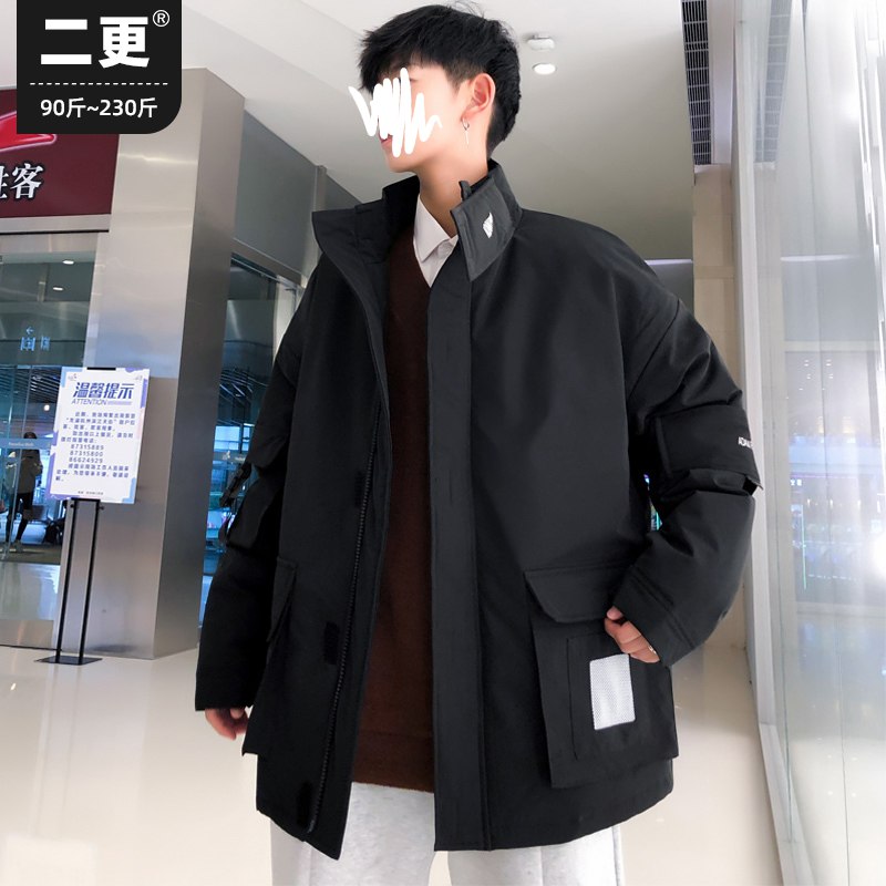 78元 多款多色可选二更潮宽松工装连帽面包棉服(Zy0Dcrg2wtg)/