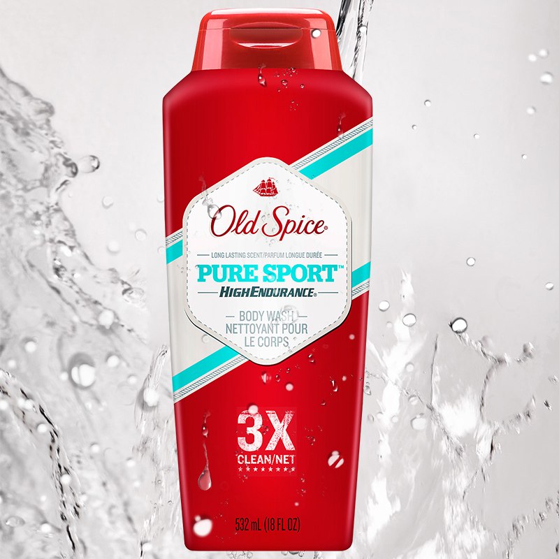 【大 】欧仕派Old Spice男士沐浴露阳光活力味532ml 