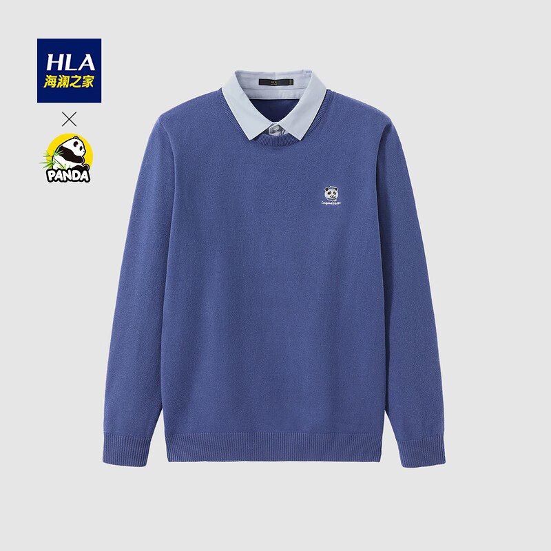 119元起【海澜之家官方店】HLA/海澜多色双领针织衫合辑(2PPY2wEpJae)/ CZ11天气渐凉，男人的衣柜 超多款柔软触感，舒适不起毛，超百搭