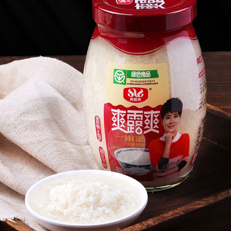 19.9元 田香赞旗舰店湖北特产爽露爽米酒900g*2瓶(K19A2xGGNL1)/ CZ11/