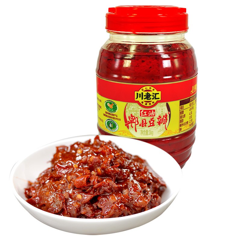 川老汇红油郫县豆瓣酱调味酱调料 1kg四川特产