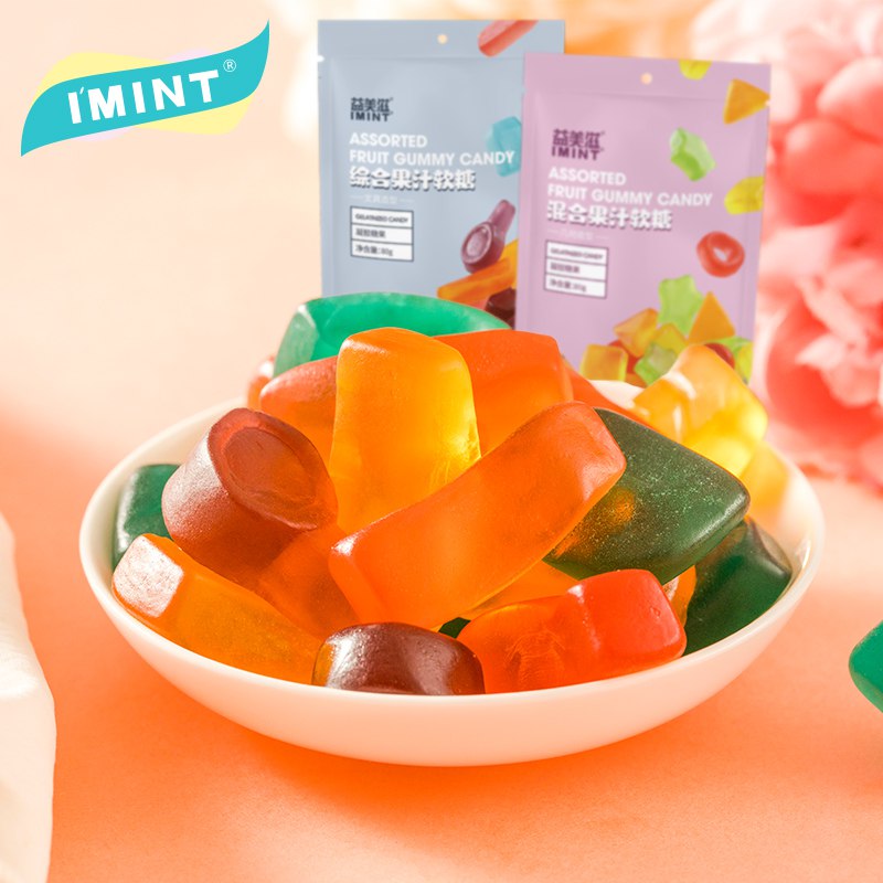 0点后下单 拍5件15.9元【IMINT旗舰店】imint混合果汁水果软糖300g￥LzBp26JbiA4￥/
