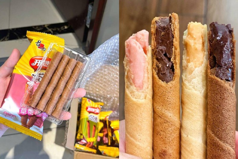 才1.2亓一袋❗这忦随便吃都不会心疼 层层酥脆夹心细腻蛋香浓郁‼平时解馋，追剧必备的下午茶都可