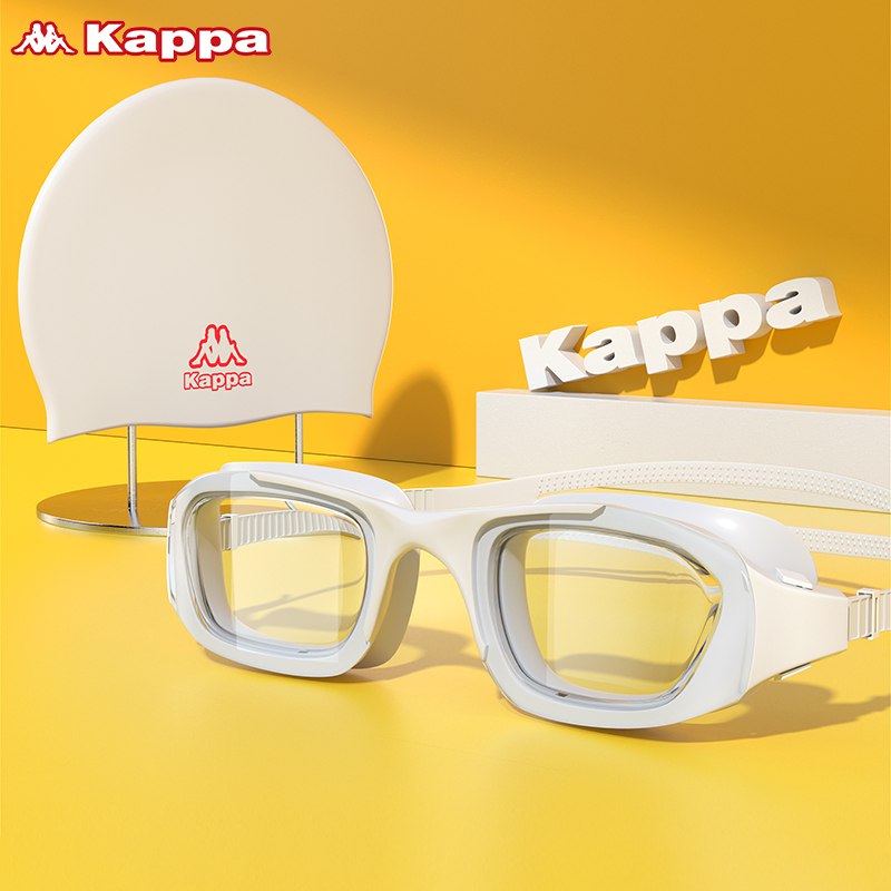 39元 kappa游泳旗舰店专业大框防水防雾高清泳镜(c6nPXk4tn33)/