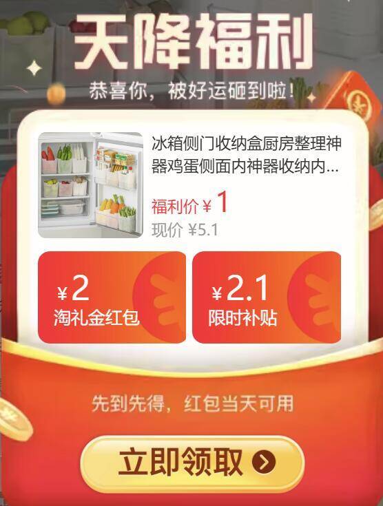 1💰撸 冰箱侧门收纳盒2个9/gvP14mKyplS// AA11