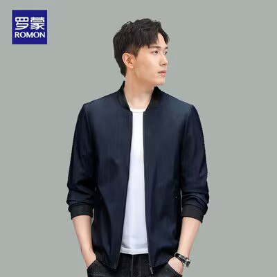 99元【罗蒙官方outlets店/】罗蒙新款修身夹克男士合集(kinN2C9meXy)/ AC01/ CZ1111