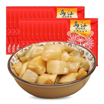 【京东】乌江 涪陵榨菜脆口榨菜22gx60袋约1320g 30.9元包邮