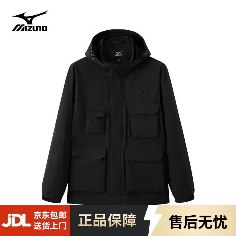 美津浓5折服饰合集①169元 男连帽宽松夹克外套