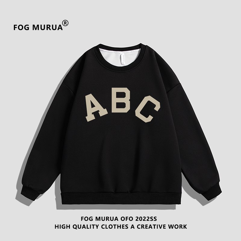 69元 FOG MURUA旗舰店400g第七季主线ABC卫衣)1tQa2AMpaex)/ CZ11/哑光黑，火山灰，深海蓝雪花灰，焦糖色，奶白6色可选圆领到手69，连帽到手89元