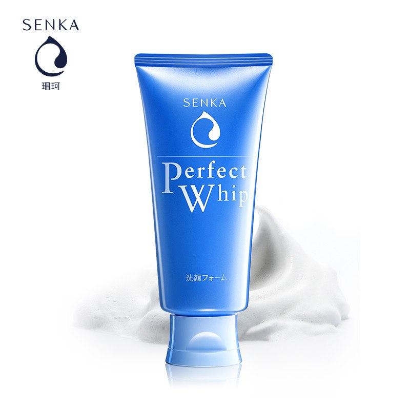【京东自营】资生堂珊珂（SENKA）绵润泡沫洁面乳120g