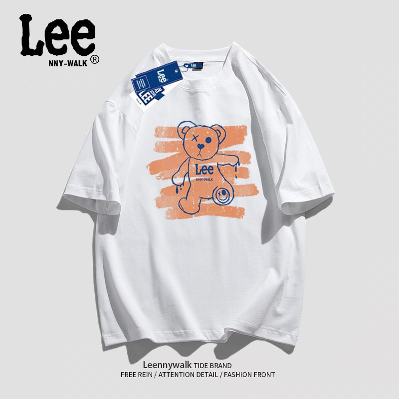 29.9亓 Lee联名小熊潮流短袖(rkh82OtxI9f)/