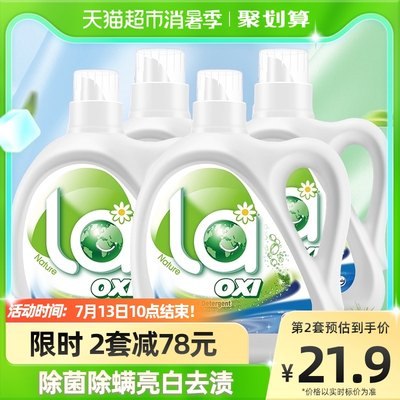 49.9元 猫超包邮威露士除菌洗衣液12斤套装(QhDd2qaFFr3)/