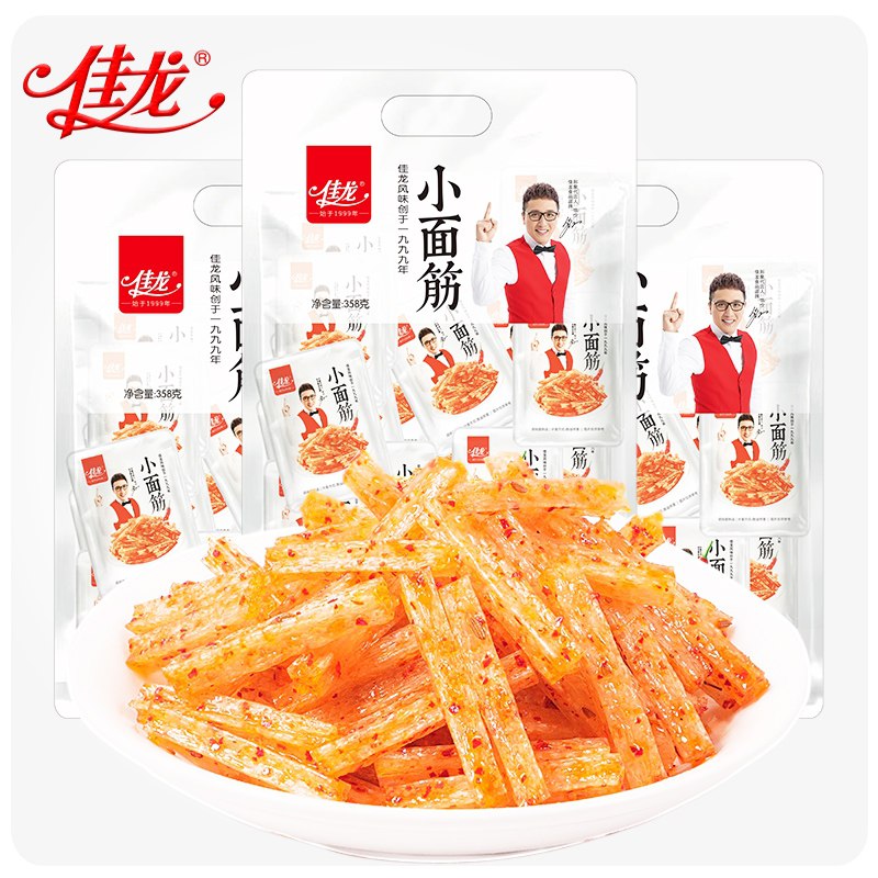 11.8元   佳龙旗舰店休闲零食散面筋辣条716g(92LGXbJnG0T)/