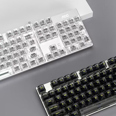 79亓【海莫数码专营店】AOC青轴红轴真机械键盘)DOLGWbysH1o)/ CZ11//