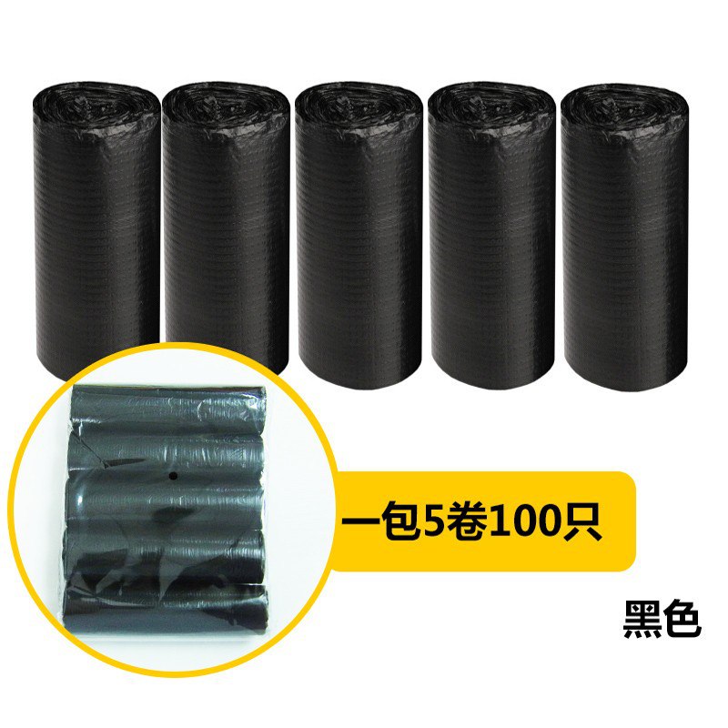 100只加厚垃圾袋家用一次性叠加20全. 品卷1.1