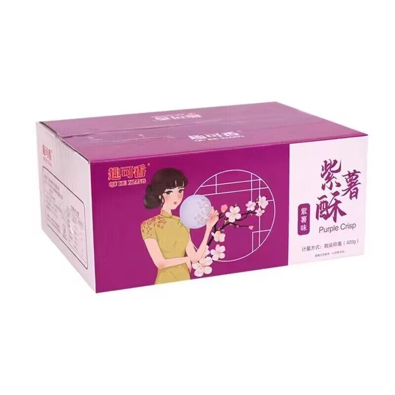 11.9元 趣可香0脂紫薯酥420g)qD1FdNs6QRn)/ CZ11/