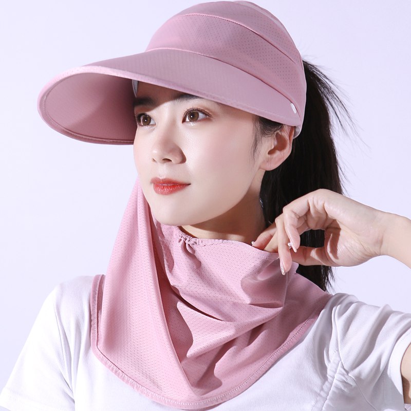 1.领券加入购物车1件芭朵恋遮阳帽子防晒神器加长帽檐，多功能可拆卸(ivxV2OiAQQ6)/