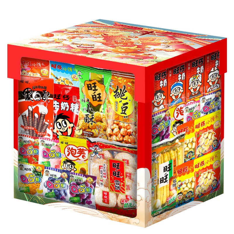 19.9元 旺旺食品旺旺混合零食大礼包600g(qtTJX3HXh9Z)/